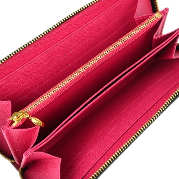 Louis Vuitton Black Multicolor Zippy Wallet M60243 CA0116 XX92217 - Picture 7 of 7